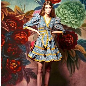 NWT Celia B Maguay corduroy mini dress.